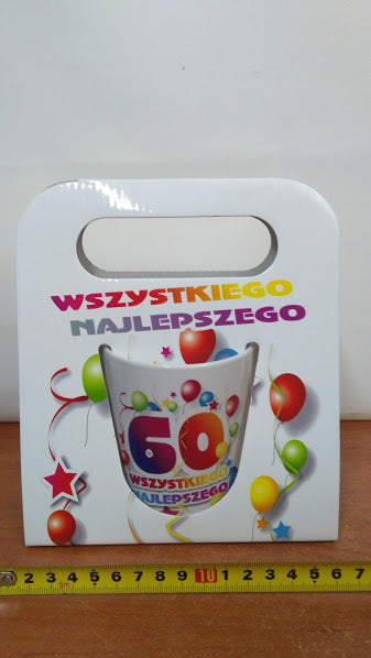kubek w torebce WSZYSTKIEGO NAJLEPSZEGO ''60''