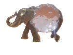 figurka metalowa SŁOŃ SWAROWSKI 2294