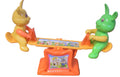 huśtawka nakręcana króliki  18x13