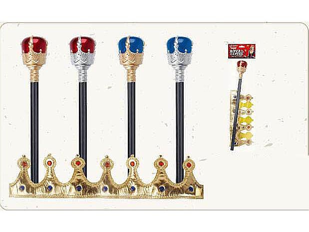 korona z berłem  41x14x6cm
