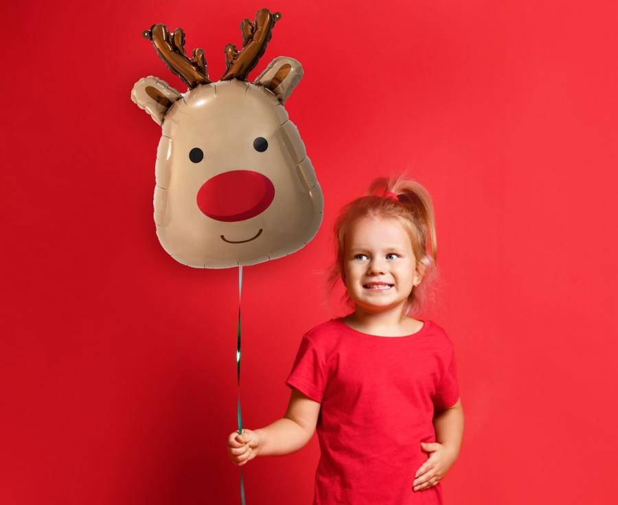 balon foliowy Renifer  41x61cm | BF-HREN