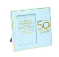 ramka Moments RM-092 Urodziny 50 (cyfry, niebieskie) Elite
