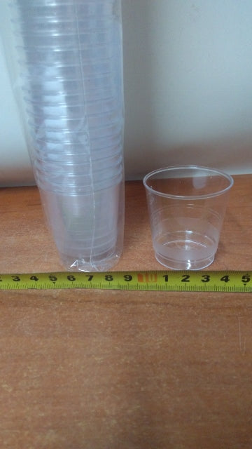 kieliszki 40ml. plastikowe 50szt