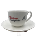 filiżanka + spodek Super Nauczycielka