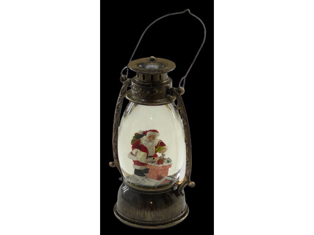 lampion + figurka+muzyka 25cm BOŻE NARODZENIE 7156