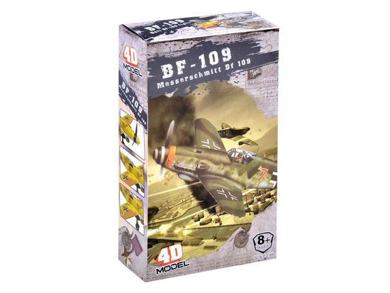 plastikowy samolot BF-109 do składania 1:48 | ZA2589