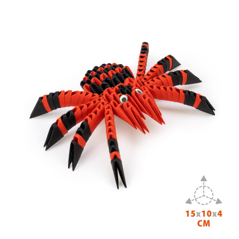 origami 3D pająk spider