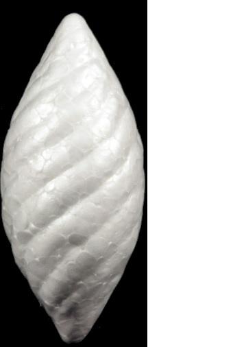 szyszka długa 8,9cm styropianowa 12szt. | SZ--09