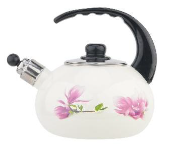 czajnik emaliowany 2,5l. kremowy magnolia oslo