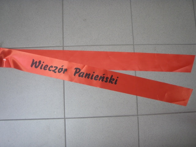 szarfa wieczór panieński | 1656