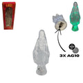 figurka Matka Boska na baterie 3 x AG10 led 14 x 5,5cm. 11678