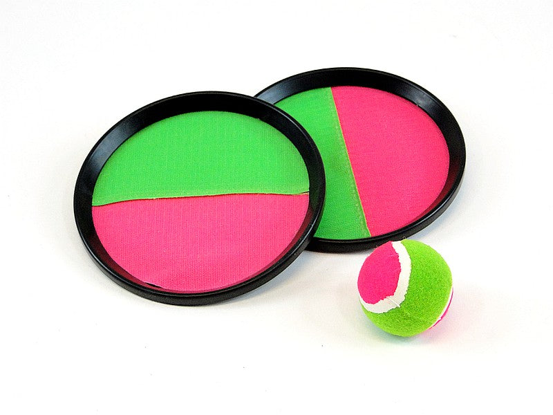 zestaw do gry 'catch ball' 19cm siatka