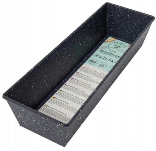 blacha do pieczenia  fakturowana keksówka forma 35 x  11,5 x 7,3 cm MARM