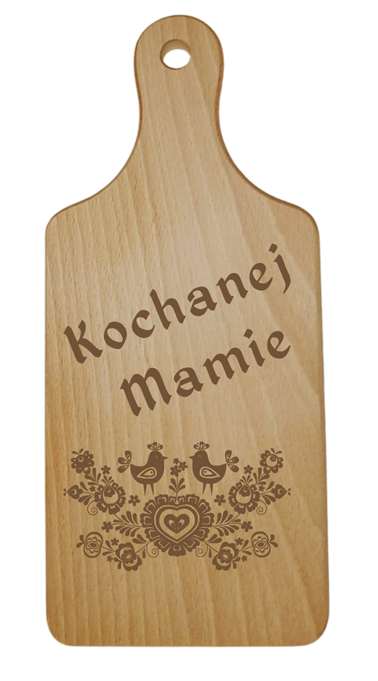 deska kuchenna grawerowna MAMA  24,5 x 10 cm.   P790