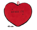serce pluszowe 43cm KOCHAM CIĘ S1199