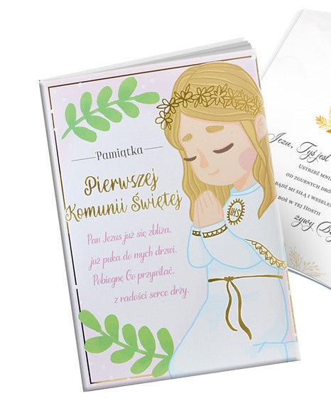 książka  Pamiątka Pierwszej Komunii CN | PMB-0066