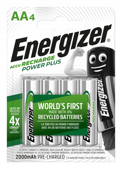 akumulatorki Energizer R6 / AA Ni-MH 2000mAh  blister 4szt.