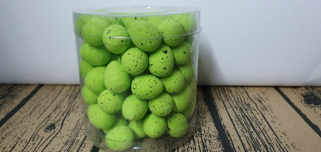 jajka w kloszu 2cm  ZIELONE 100szt 7643