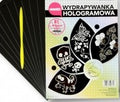 wydrapywanka hologramowa A5 SREBRNA a'10 + rylec