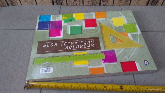 blok techniczny A3 KOLOROWY 10szt.