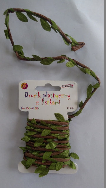 drucik plastyczny 2m z listkami | DPL-2160