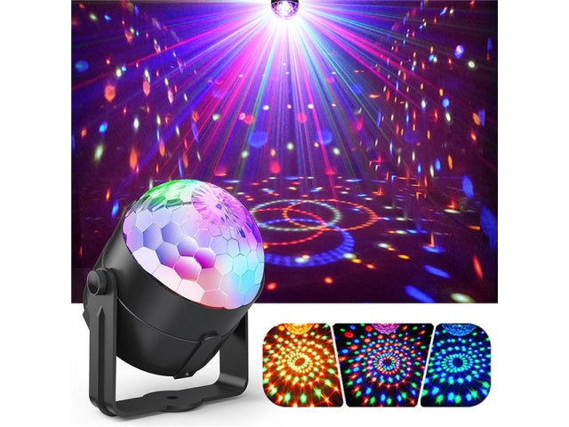 projektor, kula disco z pilotem 50 9559