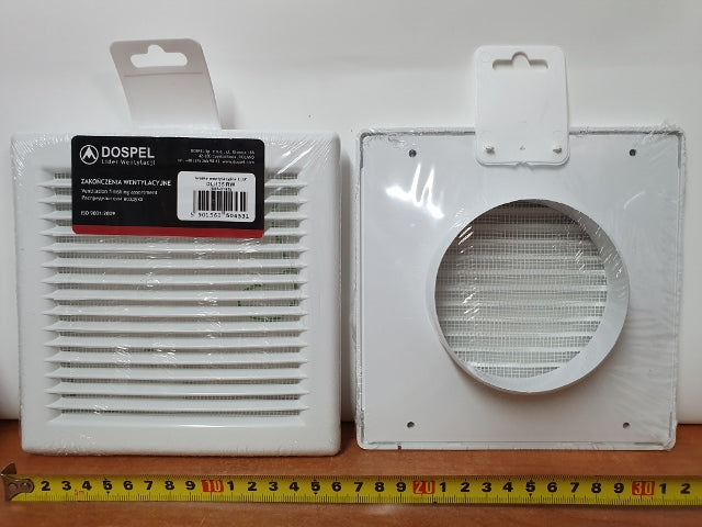 kratka wentylacyjna LUX DL-100 RW