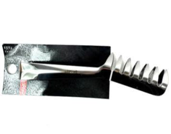 szczypce metalowe do sałatek makaronu spagetti grilla 21cm