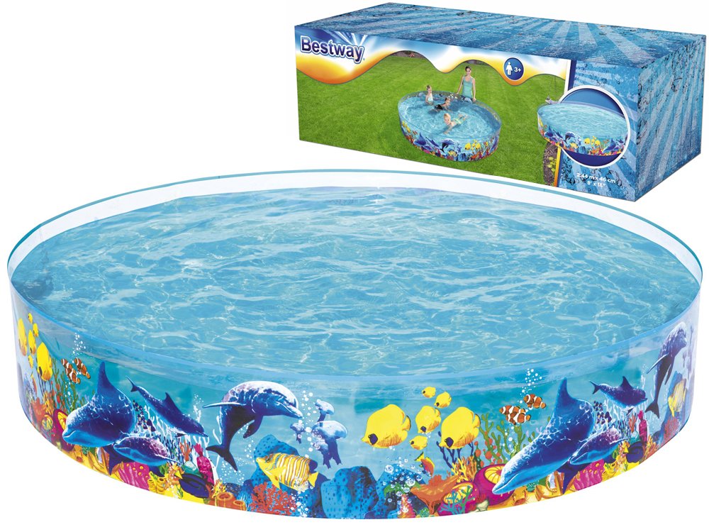 basen rozporowy 2,44m x h46cm BESTWAY | 55031
