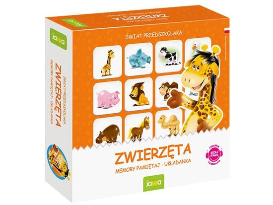 gra MEMORY  zwierzęta mini | GR0366