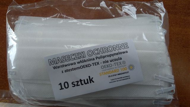 maseczka 10szt ochronna