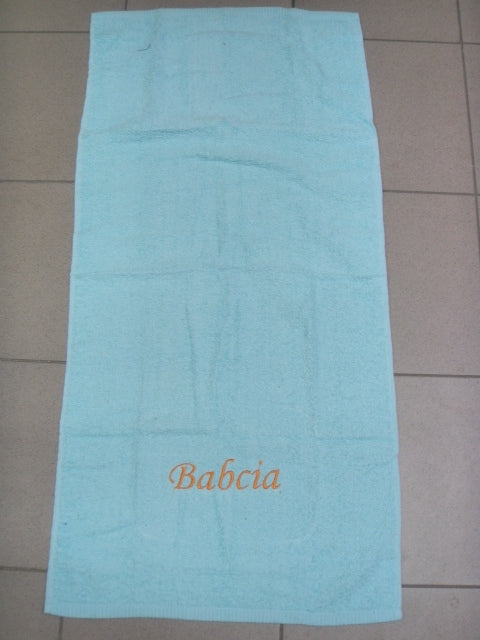 ręcznik haftowany 50X100  BABCIA