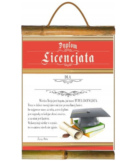 dyplom LICENCJATA