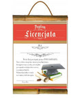 dyplom LICENCJATA
