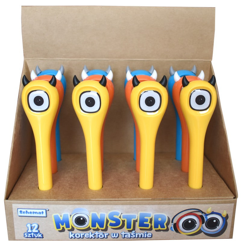 korektor  12szt. w taśmie MONSTER rogi