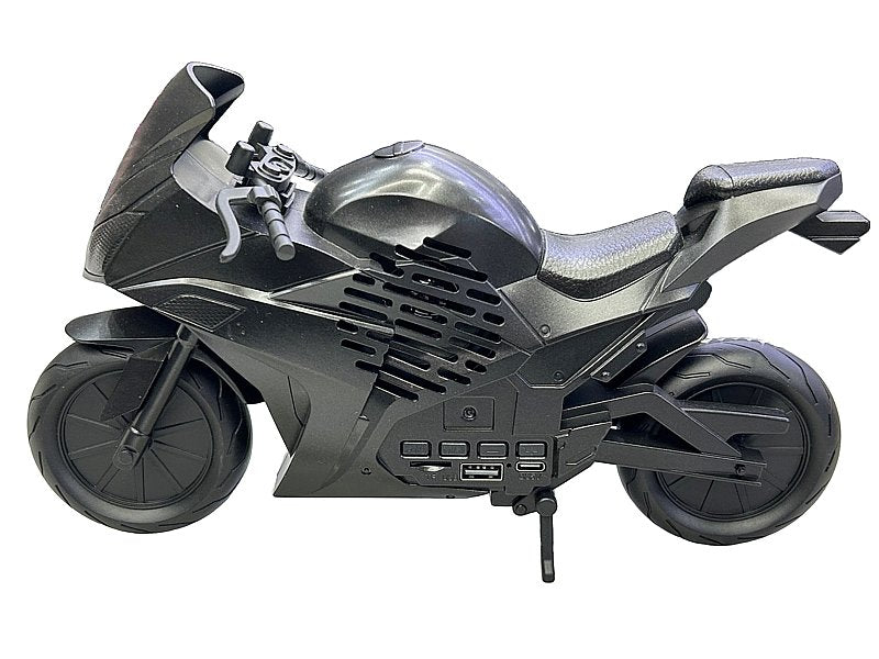 głośnik bluetooth MOTOR - motocykl 27 x 16 x 10cm z kablem usb do ładowania