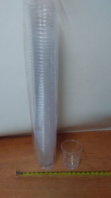 kieliszki 40ml. plastikowe 50szt