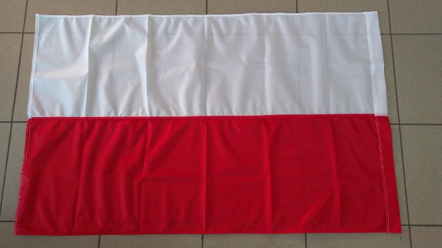 flaga biało-czerwona Polska 112x70