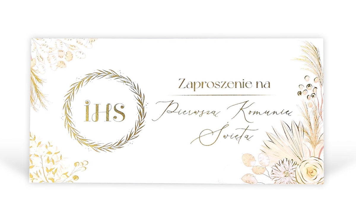 zaproszenia DL Komunia nr. 44 - 10 szt