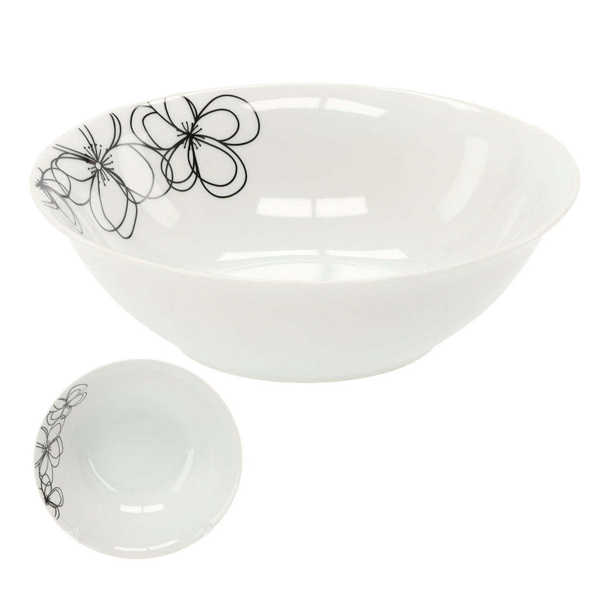 salaterka ceramiczna 18cm  OKRĄGŁA AIC2202