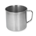 kubek ze stali nierdzewnej z uchwytem śr.12cm. CHSO12055