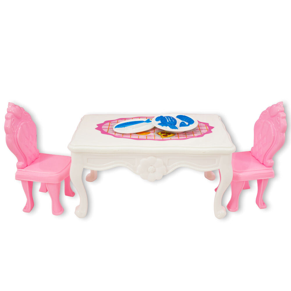 domek dla lalek 29.3x13.2x48cm