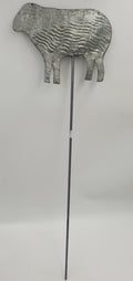 ozdoba metal na piku baranek 60cm