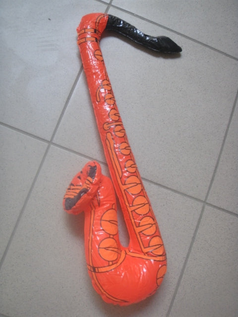 dmuchaniec 12szt. SAKSOFON 50cm  | 74-02