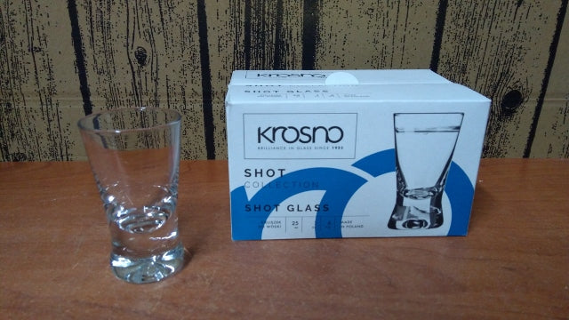 kieliszki 6szt.  do wódki 25ml  X KROSNO