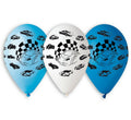 balony 5szt SAMOCHODY 12'' GB/PG31