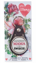 Brelok żelowy w dedykowanym opakowaniu "Najfajniejsza Mama"