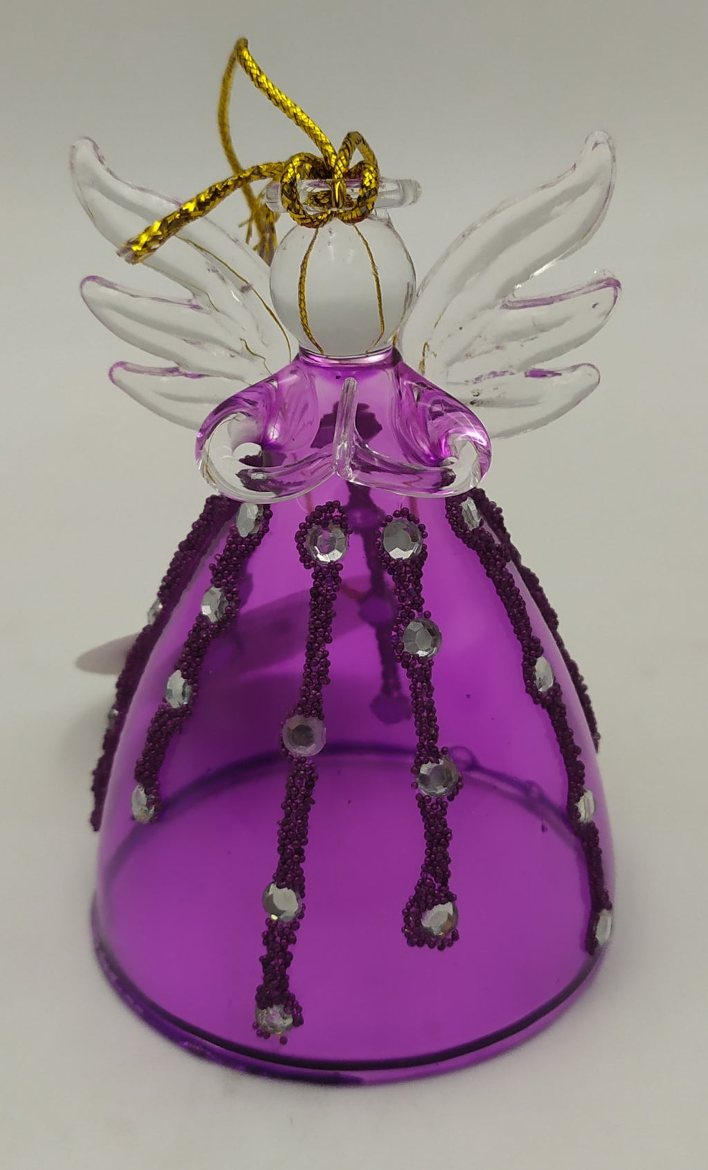 anioł szklany do zawieszenia 9CM H-012-S