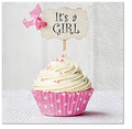 serwetki 33x33 SDL150900 Pink Cupcake 20szt.