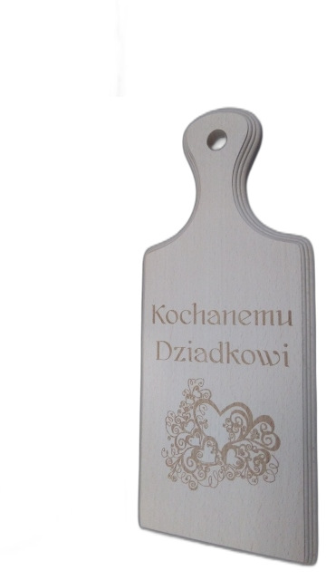 deska drewniana 30cm Dziadek